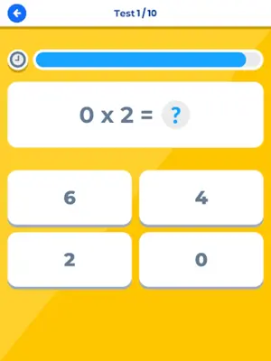 Multiplication table IQ android App screenshot 10