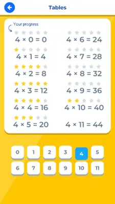 Multiplication table IQ android App screenshot 18