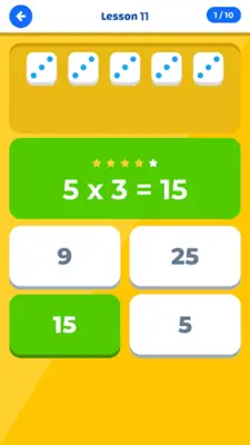 Multiplication table IQ android App screenshot 20