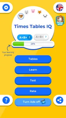 Multiplication table IQ android App screenshot 21